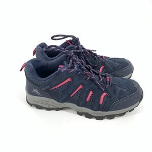 High Sierra Dissent Lace Up Hiking Sneakers Size 8 Womens Dark Navy Blue Pink